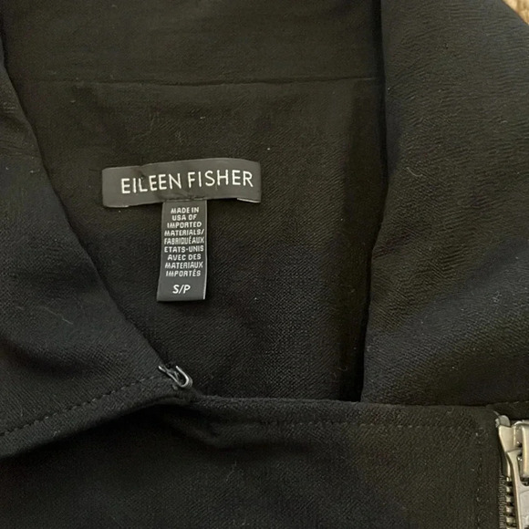 Eileen Fisher Stretch Crepe Moto Jacket - Picture 6 of 11